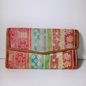 FOSSIL Multi Color Leather Wallet